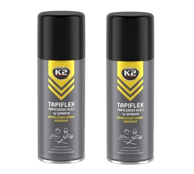 2x 400ml Sprühkleber Superkleber Spray Polsterkleber extra Stark K2 TapiflexW170