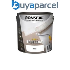 Ronseal 39399 3-in-1 Basecoat White 2.5 litre RSL39399