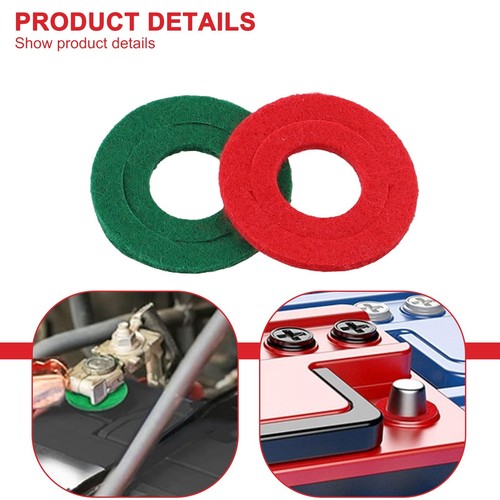 20pcs Red + Green Car Battery Anti Corrosion Washers Terminal Pa - Picture 6 of 12