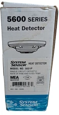 System Sensor 5601P Hardwired Heat Detector (w/135°F Fixed & Rate-of-Rise Temp)