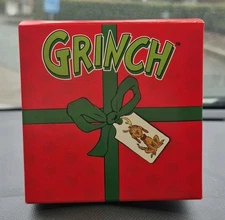 McDonald's Canada 2025 Grinch Christmas Max Dog Red Ball Plush Toy Ornament NEW