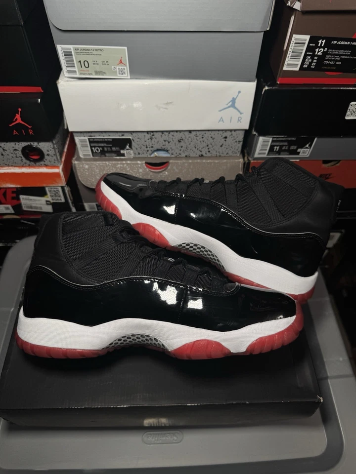 Size 11 - Jordan 11 Retro High Bred (USED) - Image 2 of 4