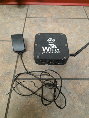 American DJ WIF013 WiFly EXR Battery Powered Wireless Transceiver - Black