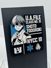 My Hero Academia Shoto Todoroki Fight Enamel Bioworld Funimation Lapel Pin