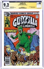 Godzilla #15 CGC 9.2 JSA 1978 4582883010