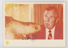 1991 Acorn Biosphere Promo Set Magenta/Yellow Test Proof George HW Bush 0kb5