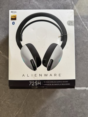 Alienware Tri Mode Wireless Gaming Headset Lunar Light - 725H (No Dongle)