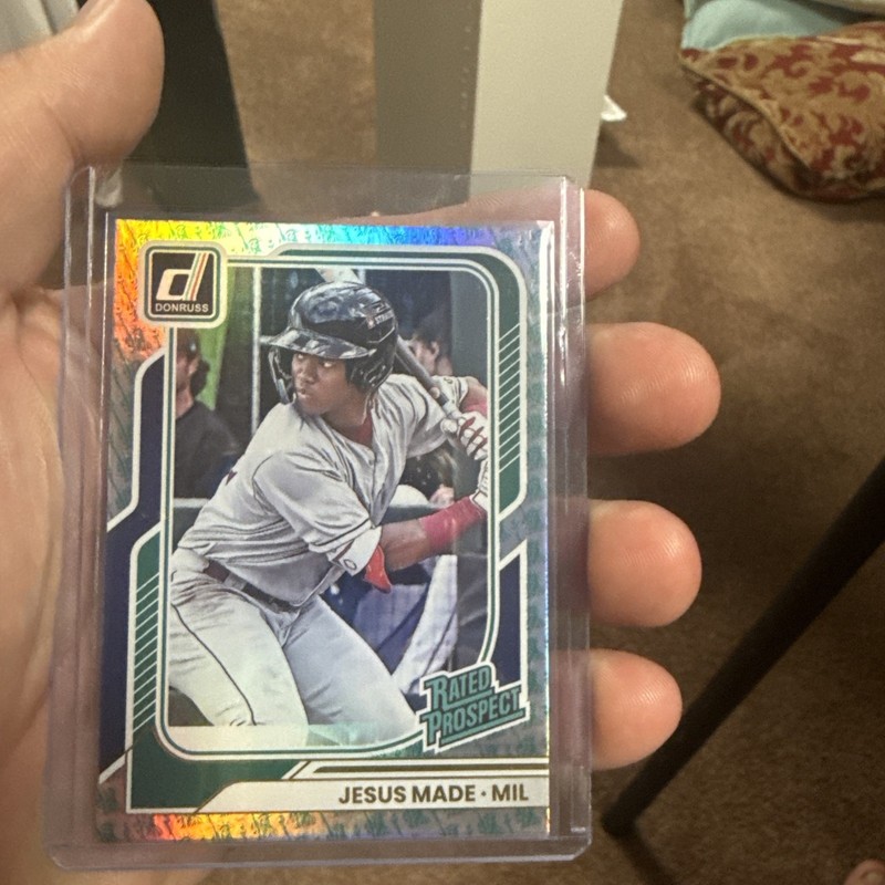 2026 Donruss Jesus Made Rated Prospect Liberty Refractor #107