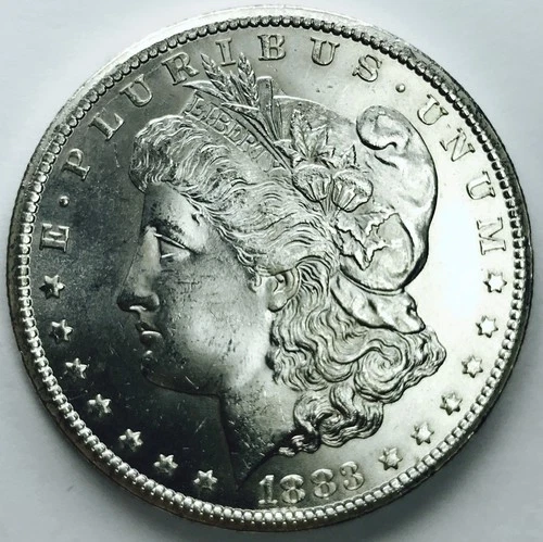 1883 CC MORGAN DOLLAR! GEM BU+++! GORGEOUS! FABULOUS! UNREAL! CRAZY! NR #P1543