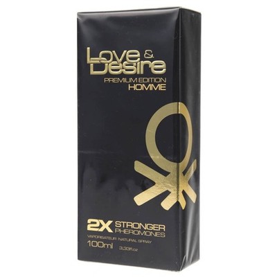SHS Love & Desire Gold Pheromone für Männer - 100 ml