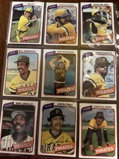 1980 Topps Pittsburg Pirates *Pick your card*