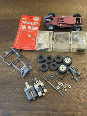 1960 s Cox Monogram Varney Strombecker Slot Car Racing Parts Lot