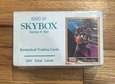 1990-91 Skybox Series II Set Basketball Trading Cards 340 Cards Steve Colter