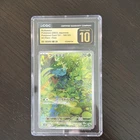 CGC 10 Pristine Bulbasaur 166/165 AR 151 sv2a Japanese Pokemon Card