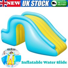 Inflatable Water Slide Swimming Pool Slide Kids Water Play Toy Outdoor Indoor UK