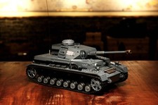 RC Panzer "Kampfwagen IV Ausf.F-2" Heng Long 1:16 Grau mit Rauch&Sound, Metallke