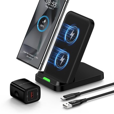 15W Pixel Wireless Fast Charging Stand for Pixel 9a/9 Pro XL Fold/8Pro/8a/8/7...