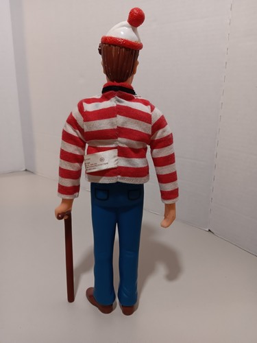 Vintage Where's Waldo 12" in Action Figure Doll 1990 Applause Camera Martin - Picture 3 of 10