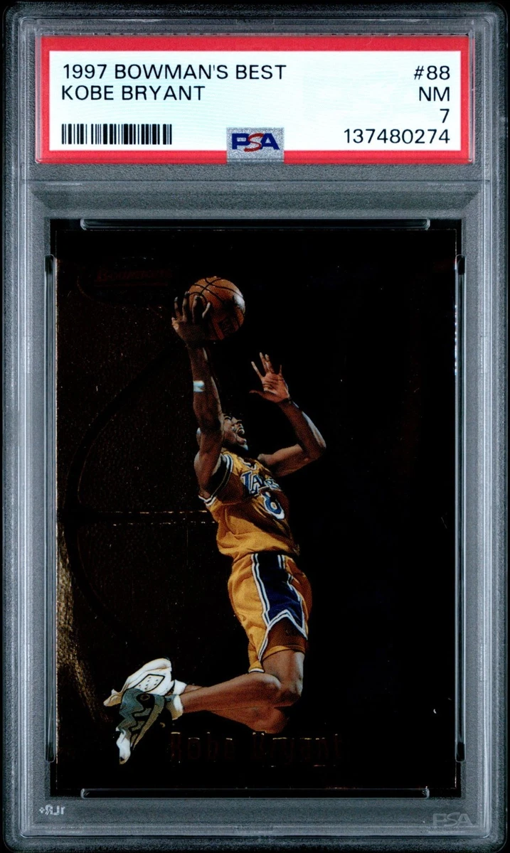Bowman Kobe Bryant Basketball 1997-98 Season Sports Trading Cards