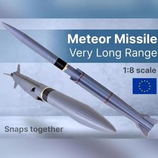3D Printed 46cm 1:8 Military Model European Meteor Missile Enthusiast Collection