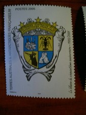 TAAF Yvert Num 429 Blason  ANNEE 2005