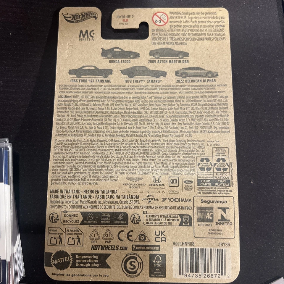 Veículo Hot Wheels Fast & Furious Villains 1966 Ford Fairlane 1:64 8cm JBY36 - Imagem 4 de 4