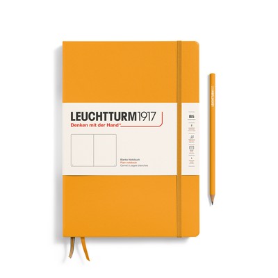 Notizbuch Composition (B5), Hardcover, 219 nummerierte Seiten, Rising Sun, Blank