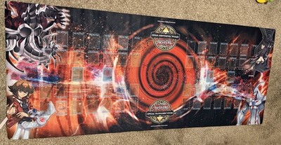 4 Player Playmat YU-GI-OH! OTS Jayden/Judai and Chazz/Manjome - NEOS/DARK ARMED