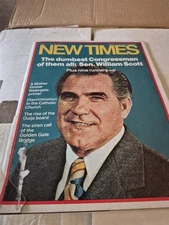 New Times May 17th 1974 The  Dumbest Congressman Of Them All: William Scott