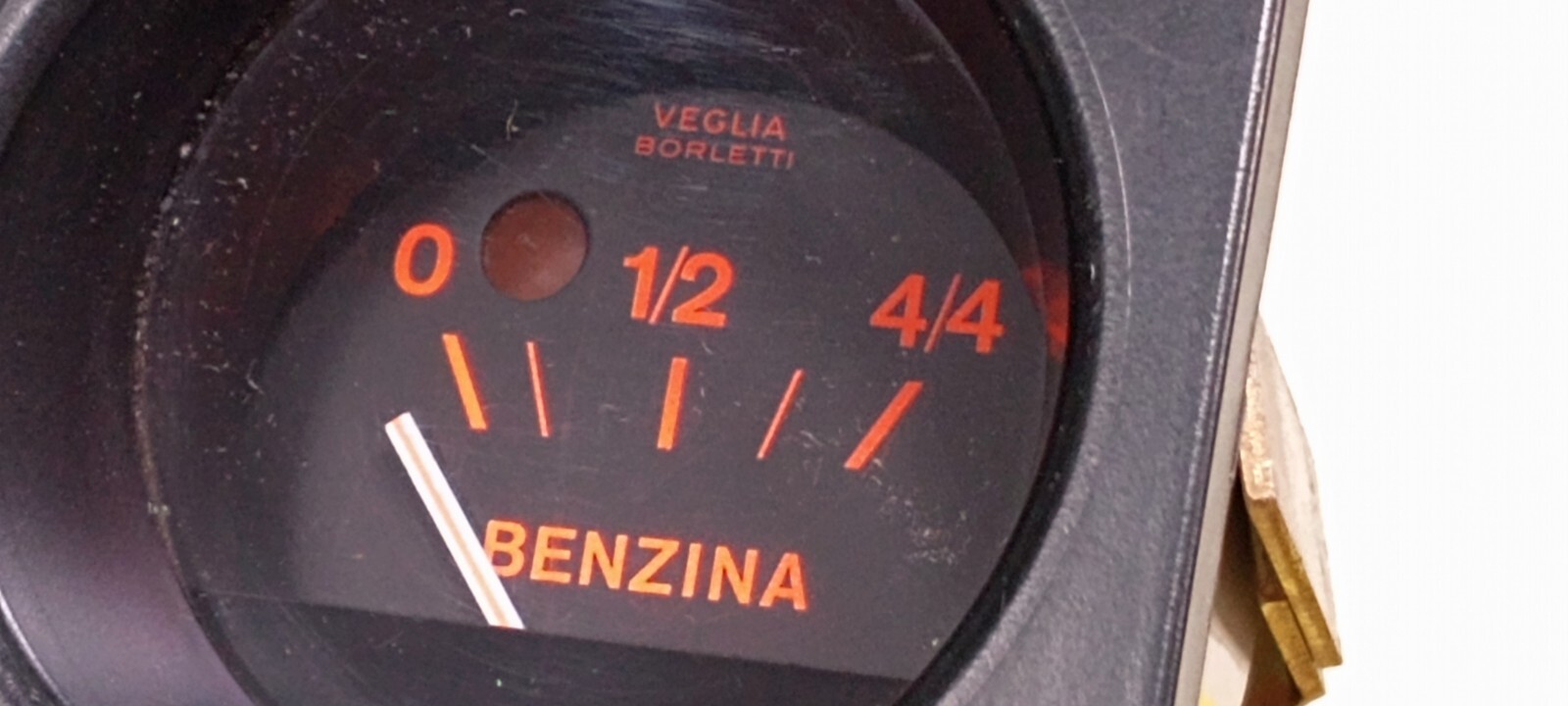 Ferrari 512BB Fuel_Benzina Gas Level Gauge_Veglia_Mounting Bracket_NEW GENUINE