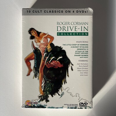 Roger Corman Drive In Collection DVD (Bucket Of Blood) The Terror (NEW) 10 FILMS
