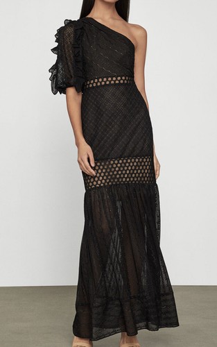 bcbg maxazria Honeycomb Tulle Dress 
