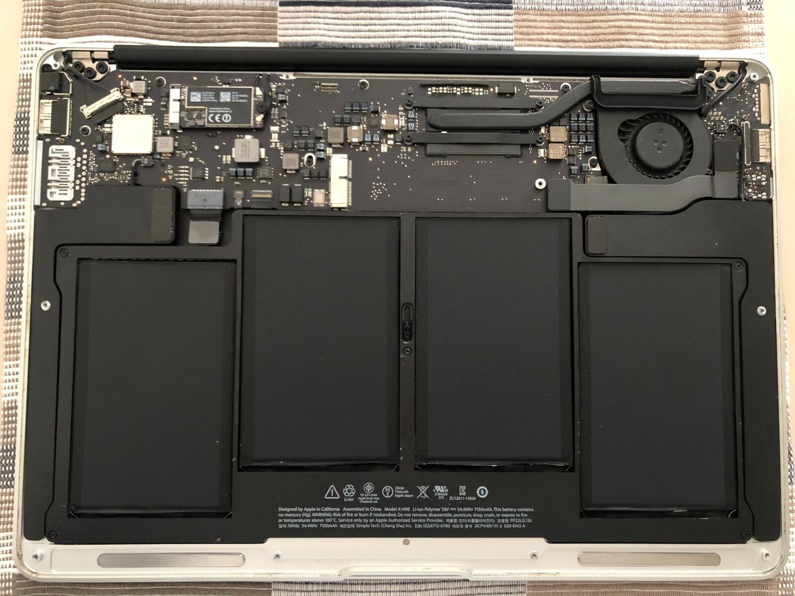 Scheda I/O MacBook Air A1466 - Ricambio USB, Audio, Alimentazione Per Modelli 2013-2015