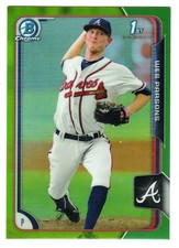 2015 Bowman Chrome Prospects Green Refractor BCP102 WES PARSONS 99/99 LAST CARD!