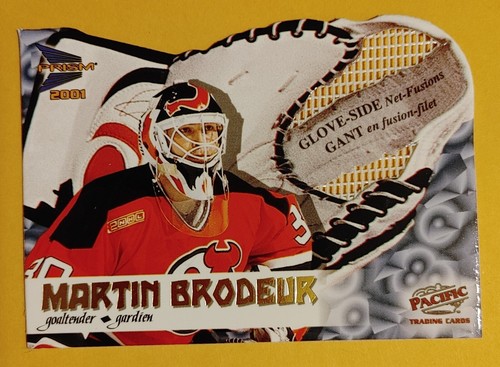 Juego de fusiones de red lateral de guante de prisma McDonalds 2000-01 (1-6) Roy Brodeur casi nuevo-como nuevo A2 - Imagen 9 de 14