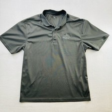 Mohegan Sun Polo Shirt Adult Large Gray Golf Club Connecticut Casino Outdoor Men