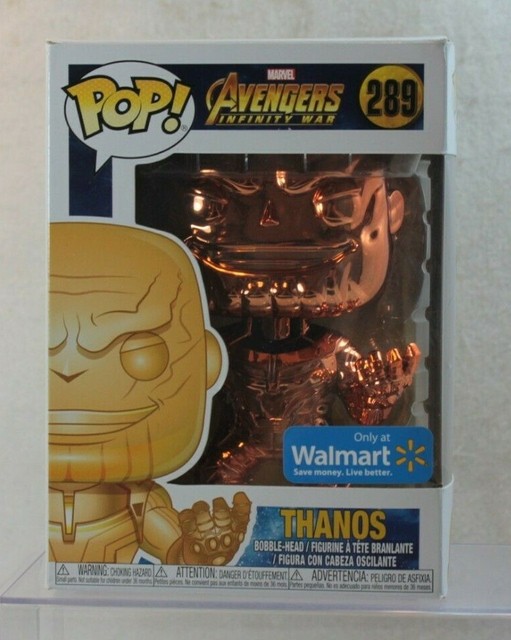 orange chrome thanos pop