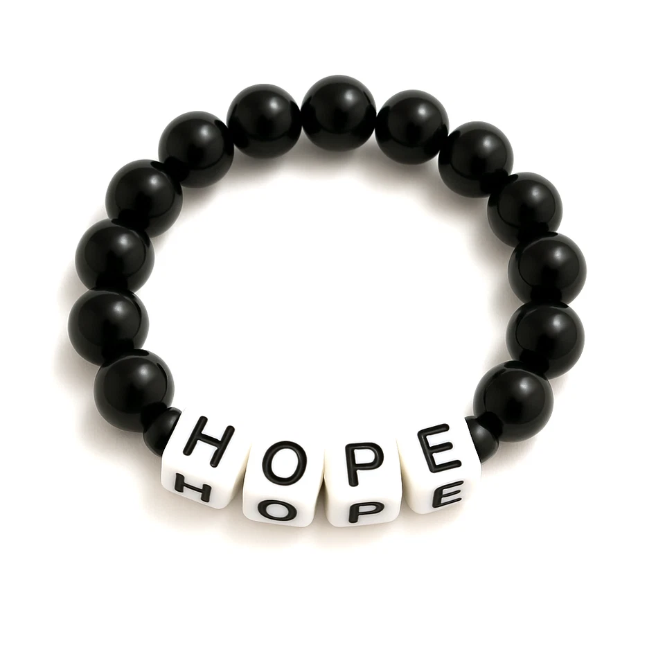 100pcs 6mm White Cube Acrylic Alphabet Beads - Mixed, Vowels & A-Z letters Craft - Image 4 of 4