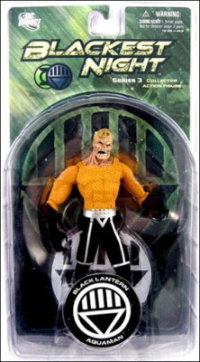 DC Direct Blackest Night Series 3 BLACK LANTERN AQUAMAN