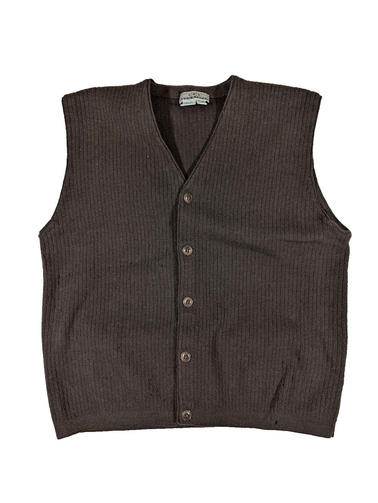 Eddie Bauer Size L Vest Regular Size Sweaters for Men