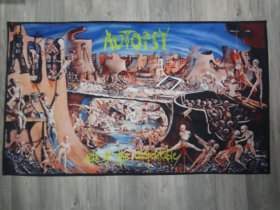 Autopsy Flag Flagge Death Metal Impetigo Repulsion Fluids **
