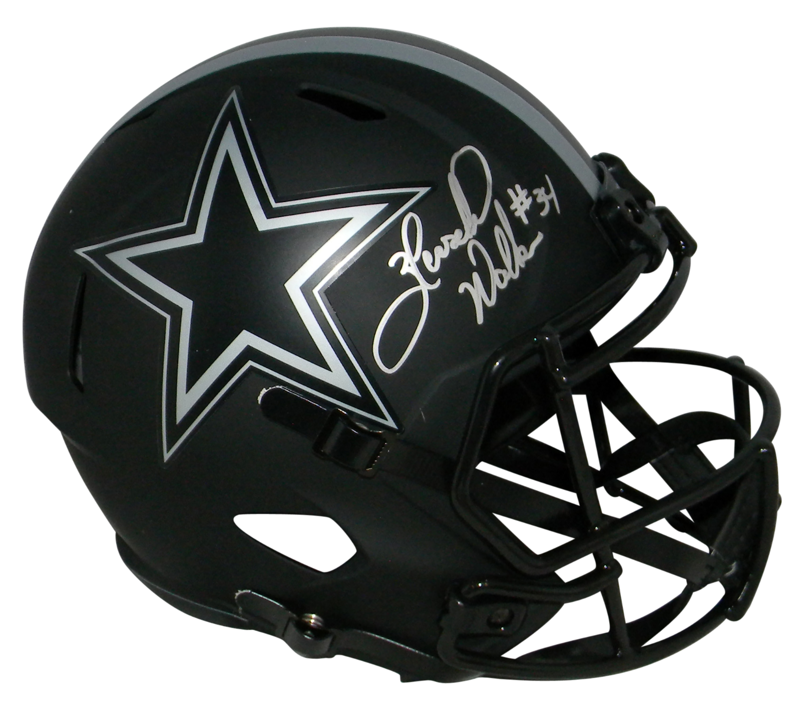 Herschel Walker Autographed Signed Dallas Cowboys ECLIPSE FULL SIZE SPEED HELMET BECKETT 
