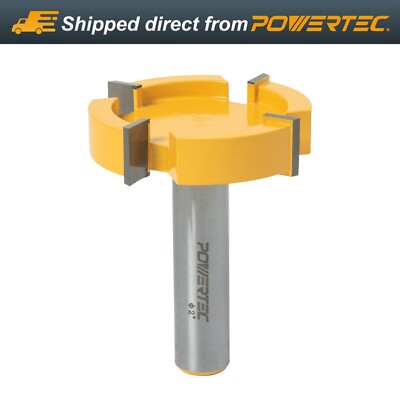 CNC Router Bit, 1/2'' Shank with 2'' Cutting Diameter Carbide Router Bit, 1PK