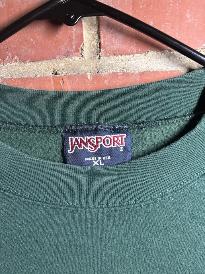 Vintage VCU Sweatshirt Green Jansport Medical College Crewneck Pullover