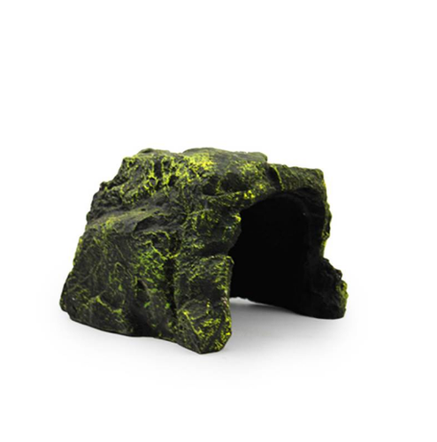 Tortoise Hide Resin Reptile Cave Natural Fish Tank Ornament for Frog - Picture 2 of 2