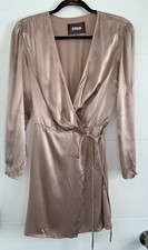 Reformation 100% Silk Rogers Wrap Dress Small