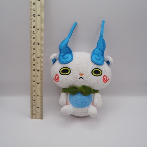 D0206A Yokai Watch Komasan Bandai Kuttari Plush 6" Stuffed Toy Doll Japan - Picture 2 of 10