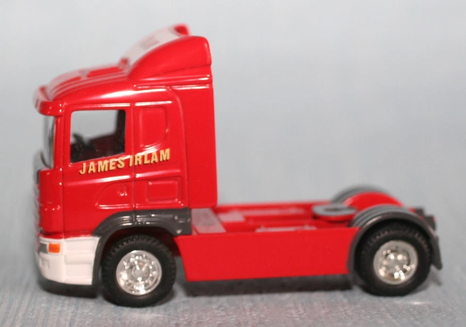 CAMIÓN CORGI SUPERHAULERS 59509 1:64 SCANIA LADO CORTINA JAMES IRLAM EN CAJA Foto 3 de 4