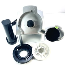 Yonanas Deluxe Ice Cream Frozen Yogurt Treat Maker Black Silver 901 With Books