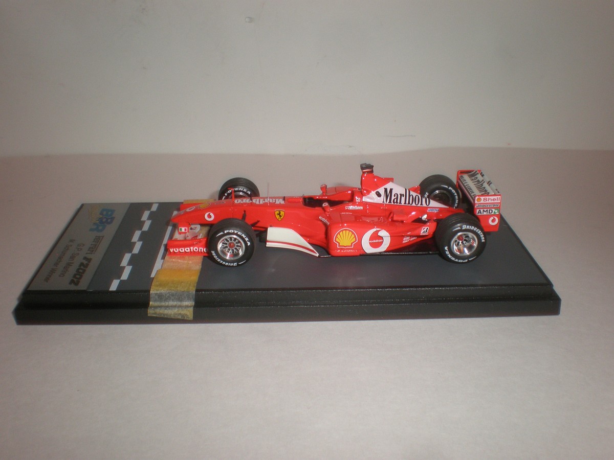 1/43 BBR Ferrari F1-2002 GP San Marino 2002 Winner M. Schumacher